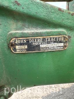 JOHN DEERE 40 V