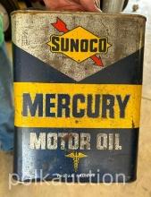 SUNOCO MERCURY OIL CAN