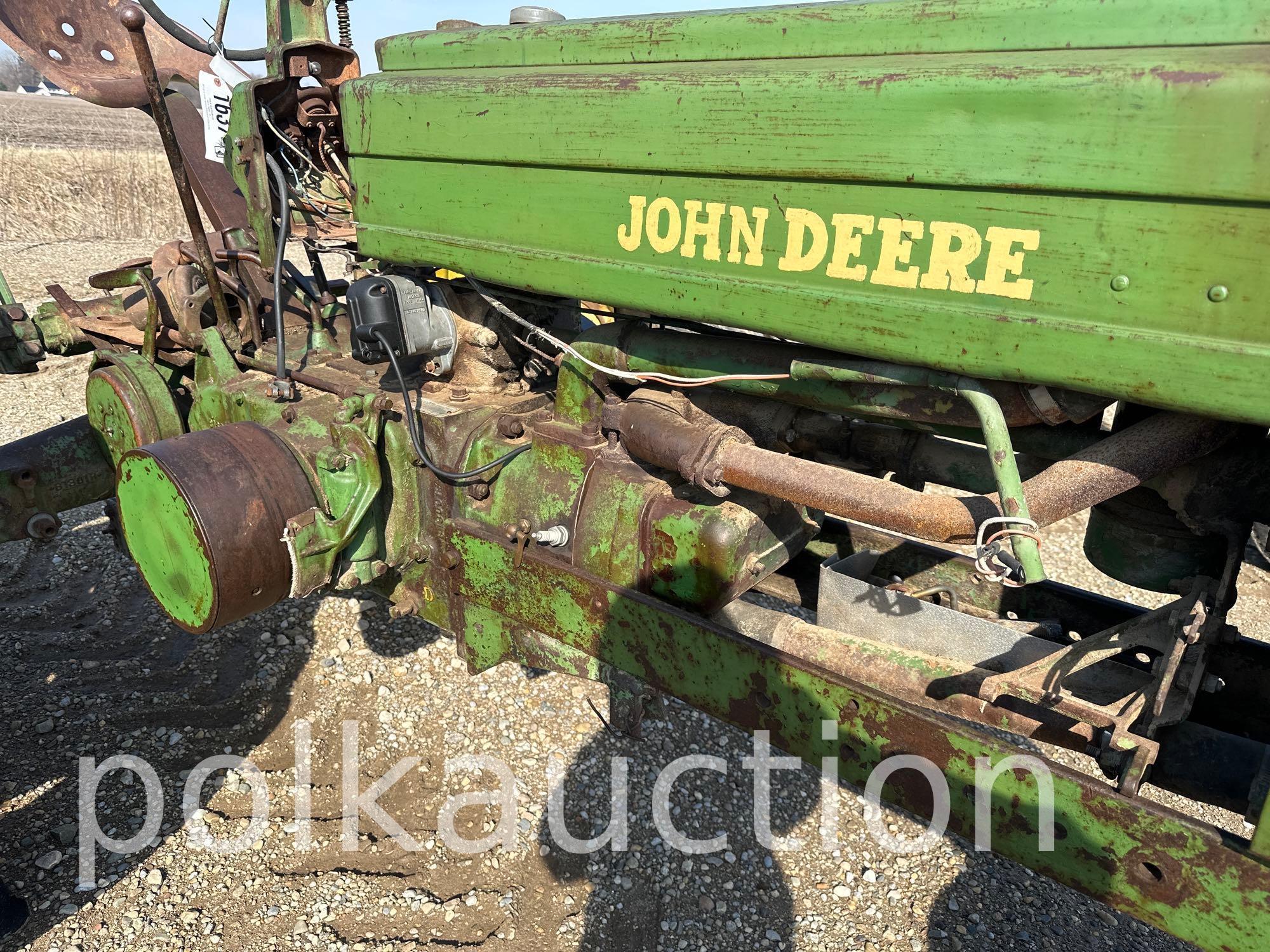 1637-JOHN DEERE B STYLED (SN# 85180)