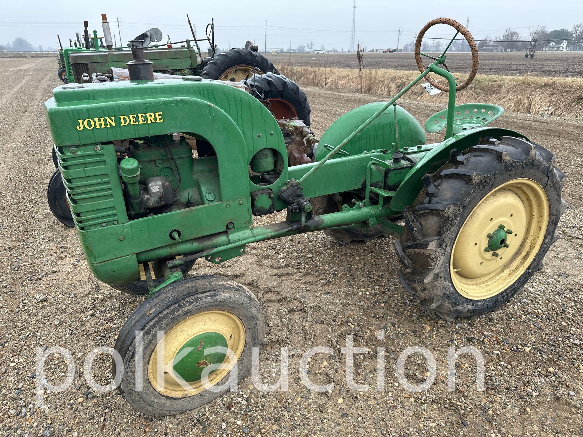 3144-JOHN DEERE L (NO TAG)