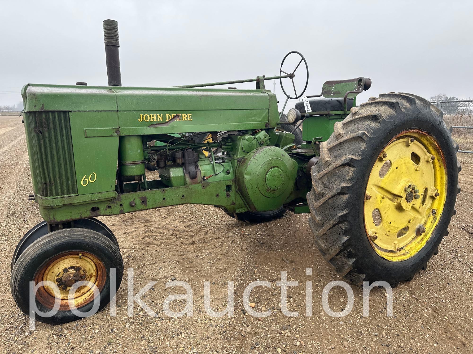 3148-JOHN DEERE 60 (SN# 6017631)