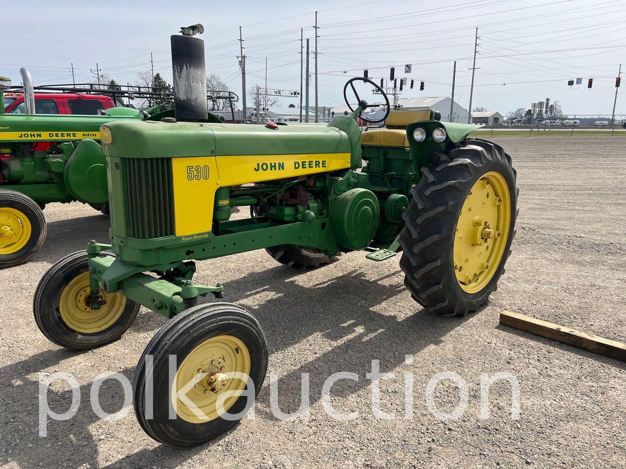 3255-JOHN DEERE 530 WIDE FRONT (SN#5305844)