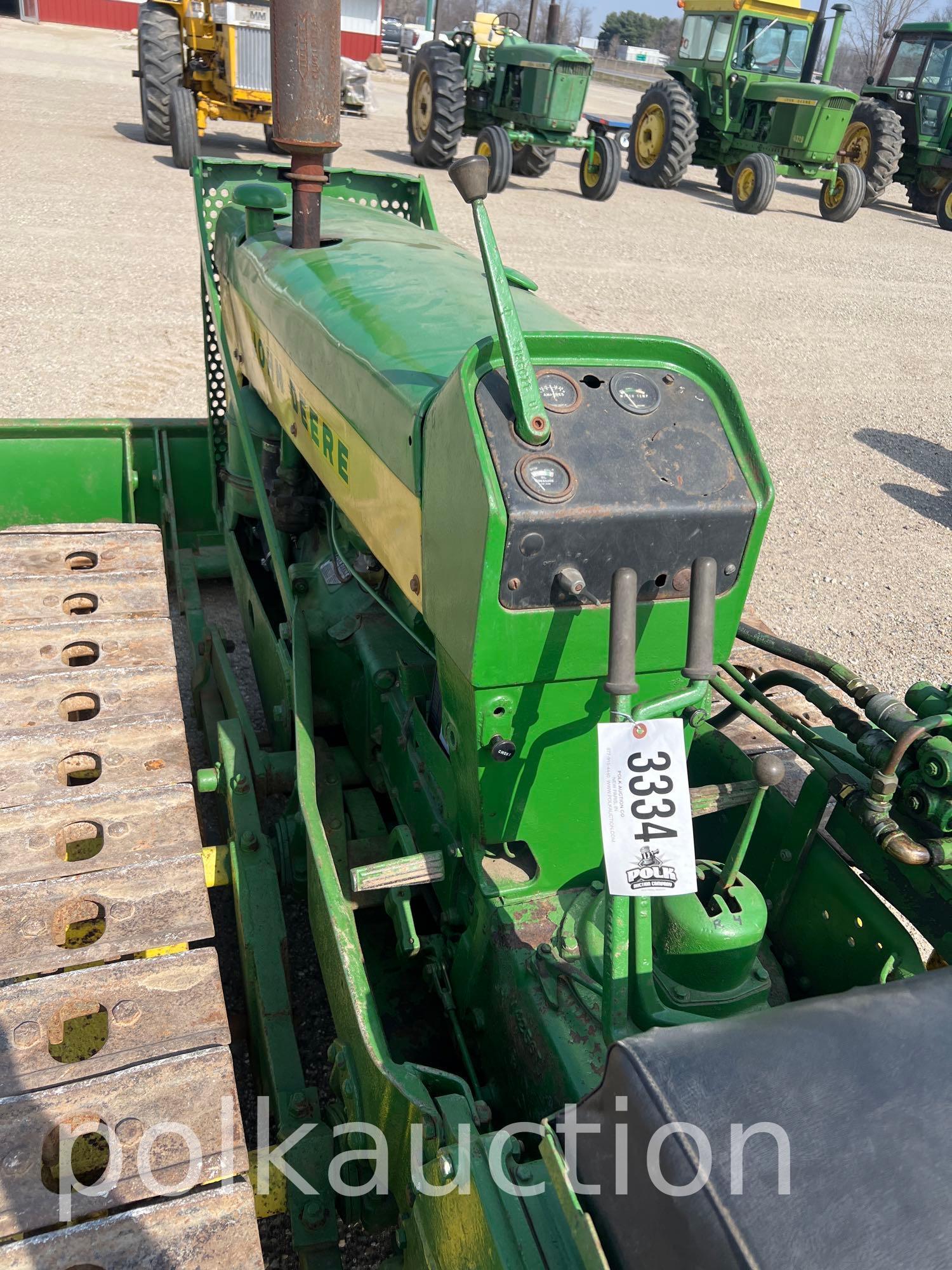 3334-JOHN DEERE 430 CRAWLER (SN# 157699)