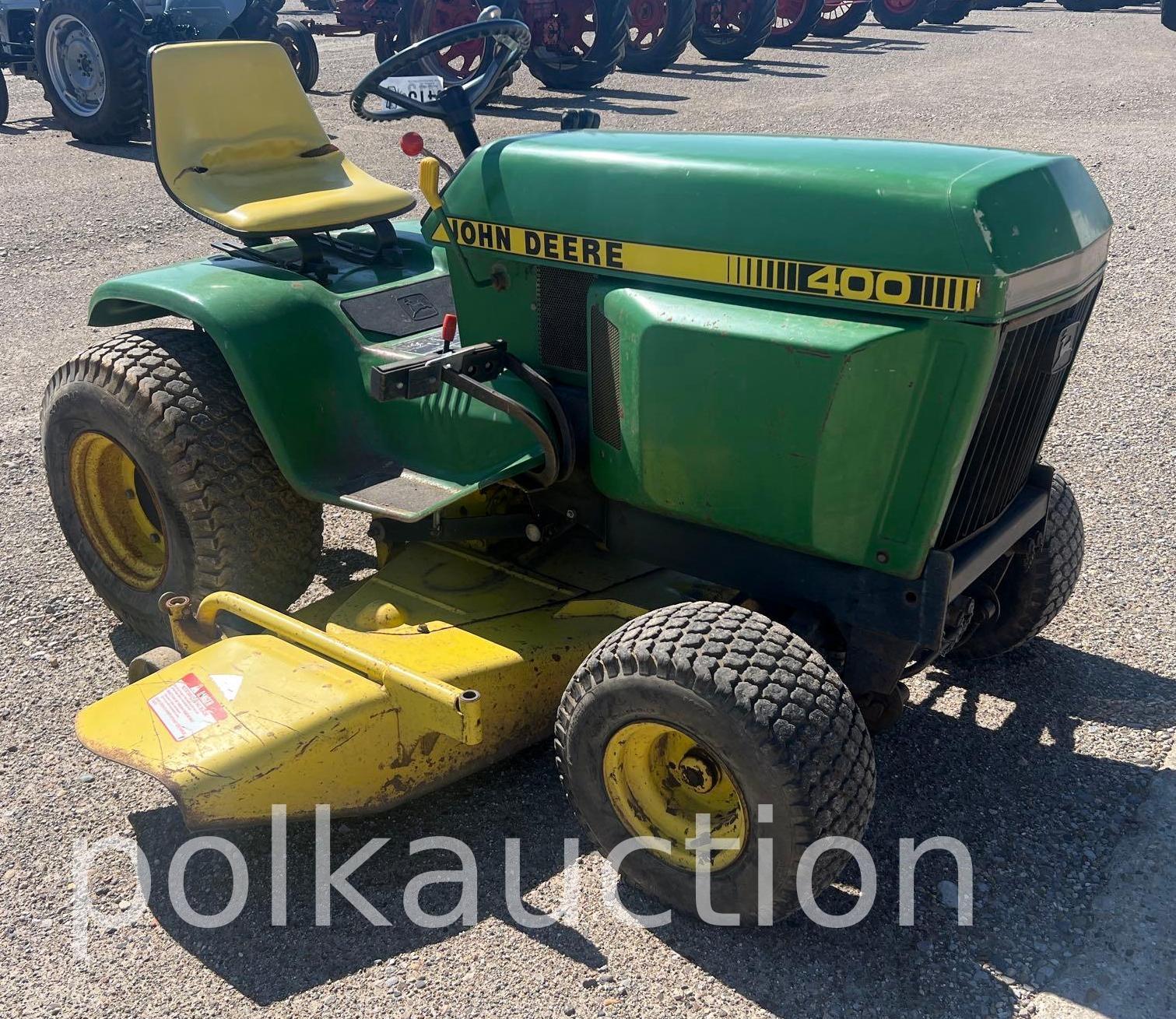 3413-JOHN DEERE 400 (SN# 192776)