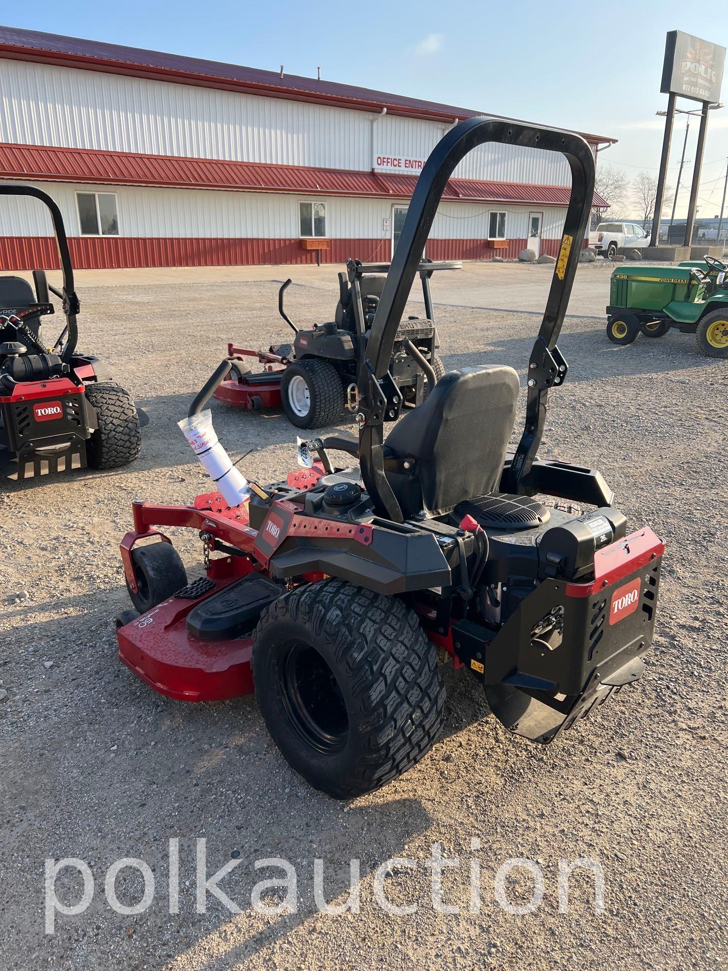 3582- TORO TITAN MAX L&G 60" MOWER (SN#408893030)