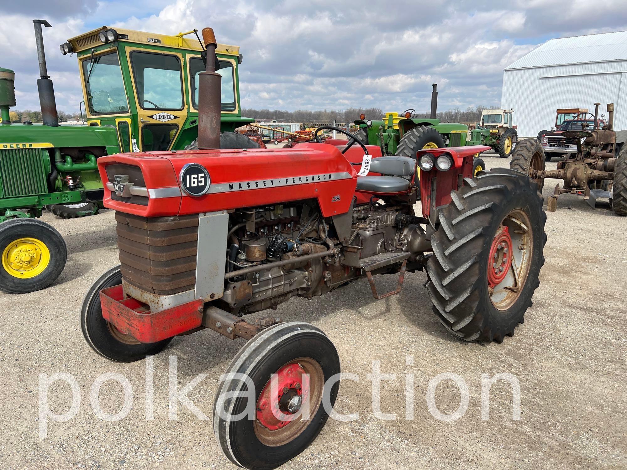 3687-MASSEY FERGUSON 165G (SN# SGW643009298)