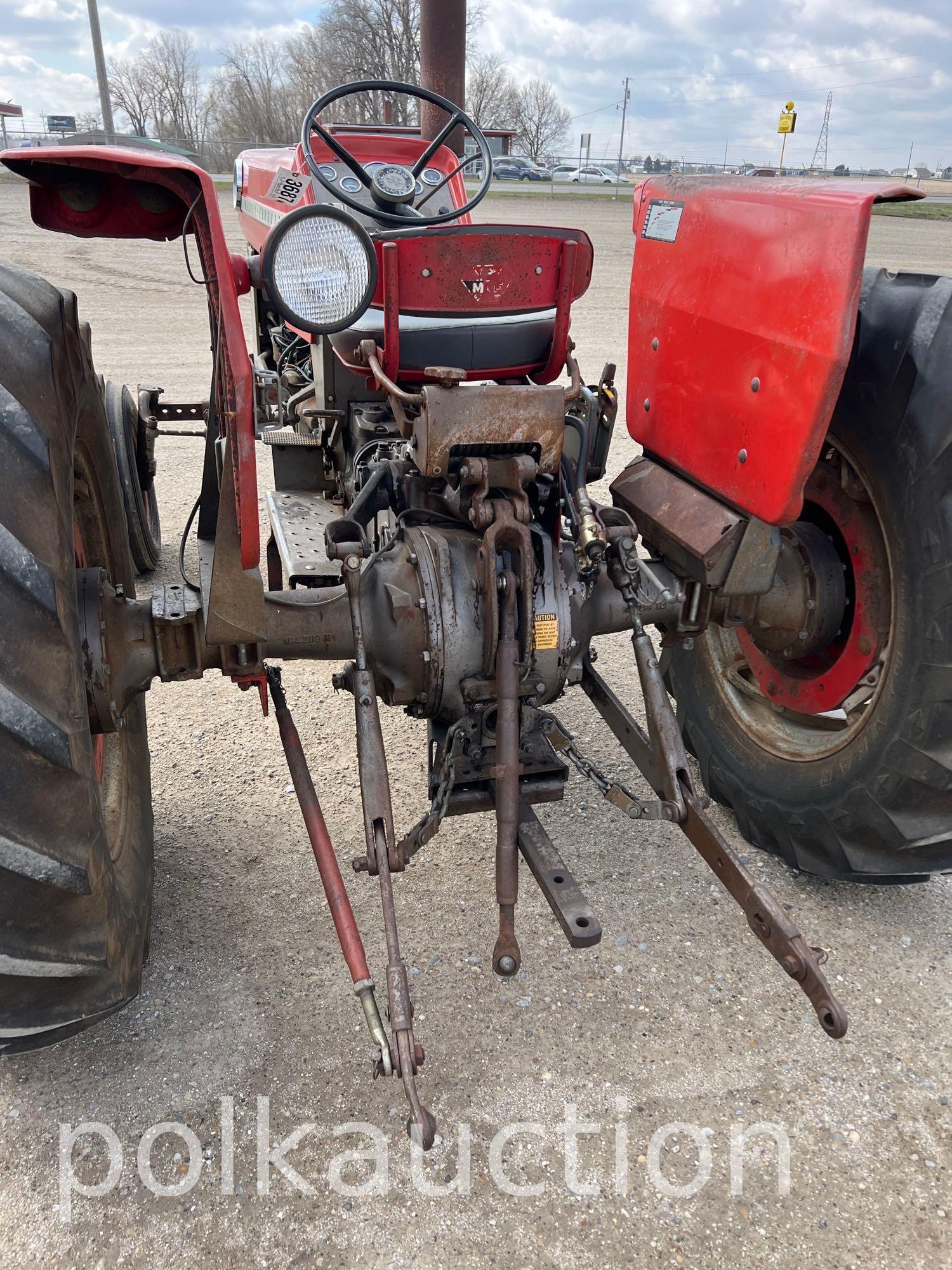 3687-MASSEY FERGUSON 165G (SN# SGW643009298)