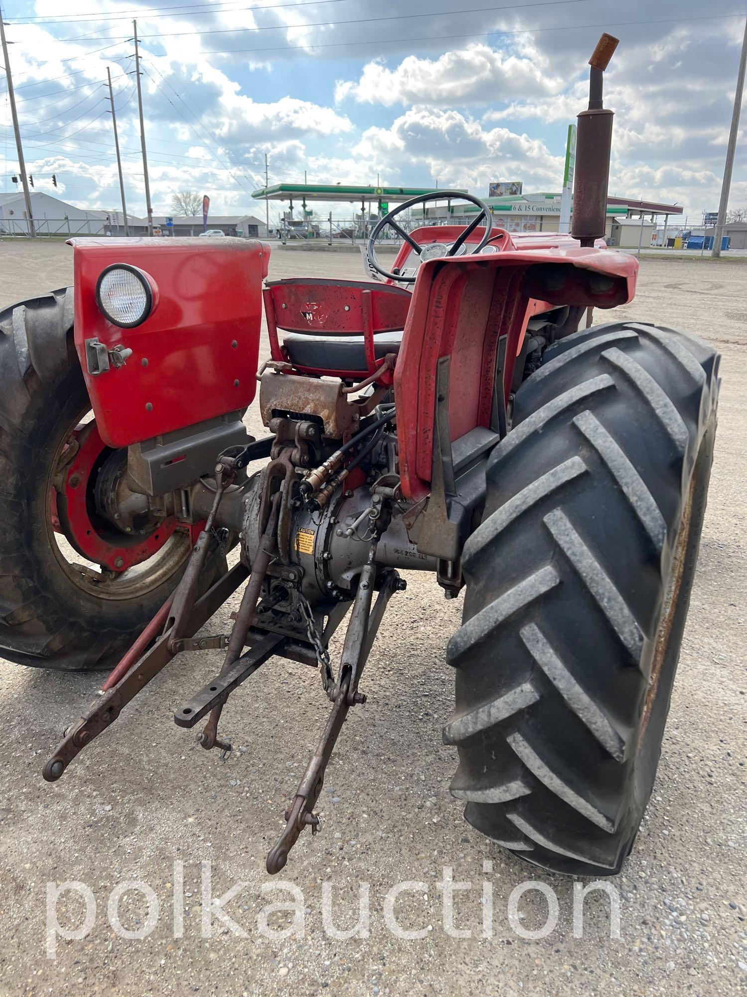 3687-MASSEY FERGUSON 165G (SN# SGW643009298)