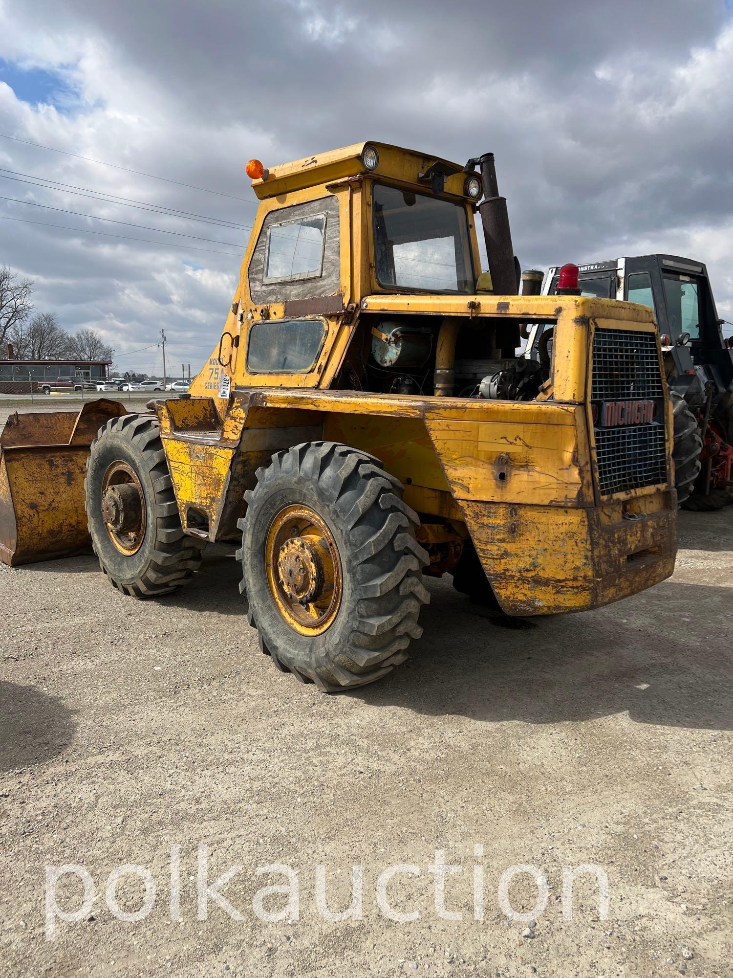 3711-MICHIGAN 75DGM FRONT END LOADER (SN# 5CG128)