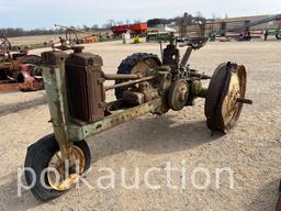 3862-JOHN DEERE STYLED B PARTS TRACTOR (SN#65293)