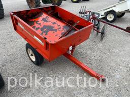 3887-INGERSOLL 1000HI HAUL - LAWN AND GARDEN CART