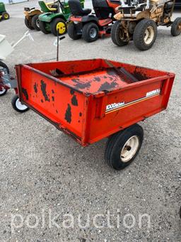 3887-INGERSOLL 1000HI HAUL - LAWN AND GARDEN CART