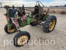 1307-JOHN DEERE 430 S PARTS TRACTOR (NO TAG)