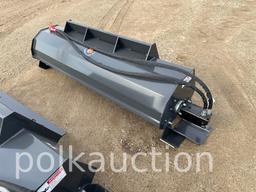 1562-SKID STEER 86" HYDRAULIC ROTARY TILLER ATTACHMENT