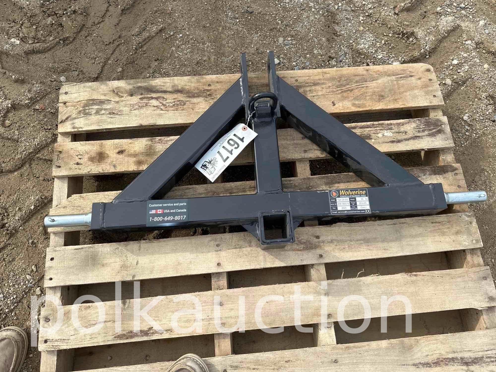 1613-TRAILER RECEIVER HITCH ADAPTER