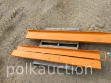 1588-SKID STEER 78" PALLET FORK EXTENSIONS