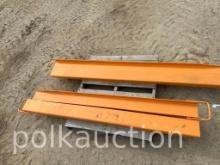 1590-SKID STEER 78" PALLET FORK EXTENSIONS