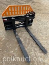 1610- 48" HYDRAULIC ADJUSTABLE PALLET FORKS