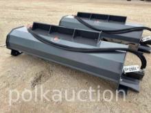 1861-SKID STEER HYDRAULIC ROTARY TILLER ATTACHMENT