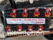 3300-PALLET OF PALADIN DOUBLE LEGS LIFTING CHAINS