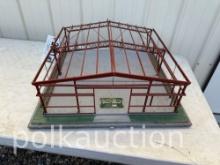 SALESMAN SAMPLE CUCKLER STEEL BUILDING **NO SHIPPING AVAILABLE**