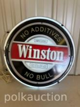 WINSTON NEON SIGN- DOUBLE SIDED  **NO SHIPPING AVAILABLE**