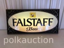 FALSTAFF BEER LIGHTED SIGN