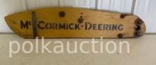 McCORMICK DEERING DECORATION