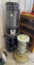 (3) VINTAGE KEROSENE HEATERS