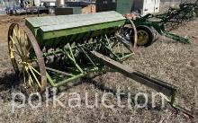 VANBRUNT GRAIN DRILL w/ SEEDER