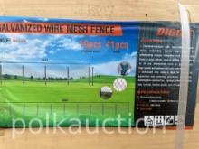 300' GALVANIZED FENCE w/ POLES