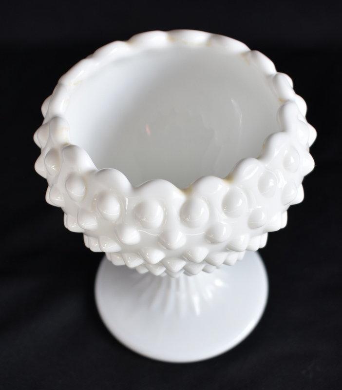 ASSORTED FENTON MILK GLASS