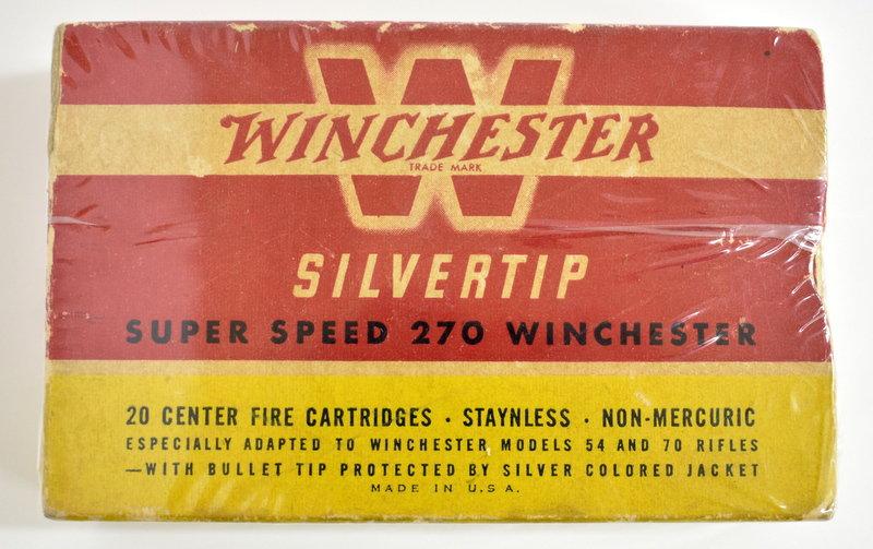 THREE BOXES OF WINCHESTER AMMUNITION