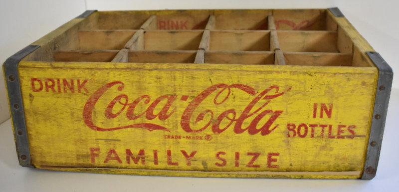 WOODEN COCA-COLA CRATE