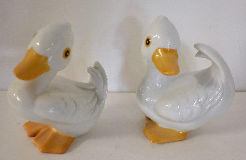 ASSORTED CERAMIC DUCK FIGURINES