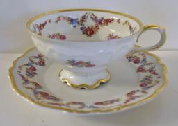 EDELSTEIN TEACUPS AND SAUCERS