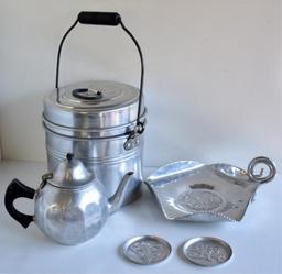 ASSORTED ALUMINUM WARE