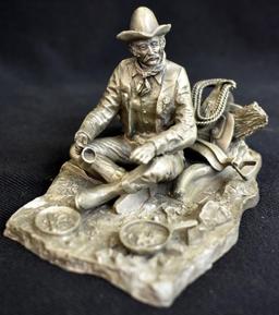 VINTAGE RON HINOTE FINE PEWTER FIGURINES