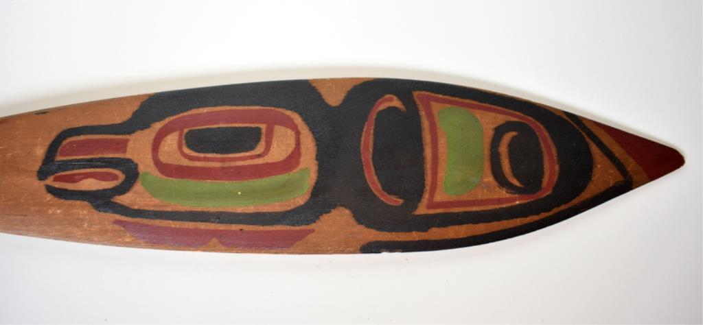 ANTIQUE TLINGIT TRIBE PADDLE