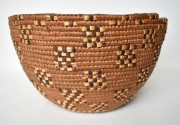 ANTIQUE THOMPSON RIVER INDIAN BASKET