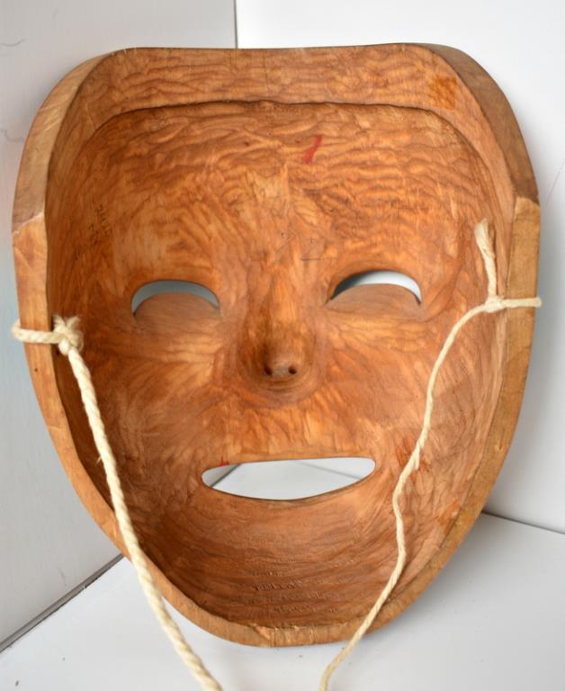 NATIVE AMERICAN PORTRAIT MASK