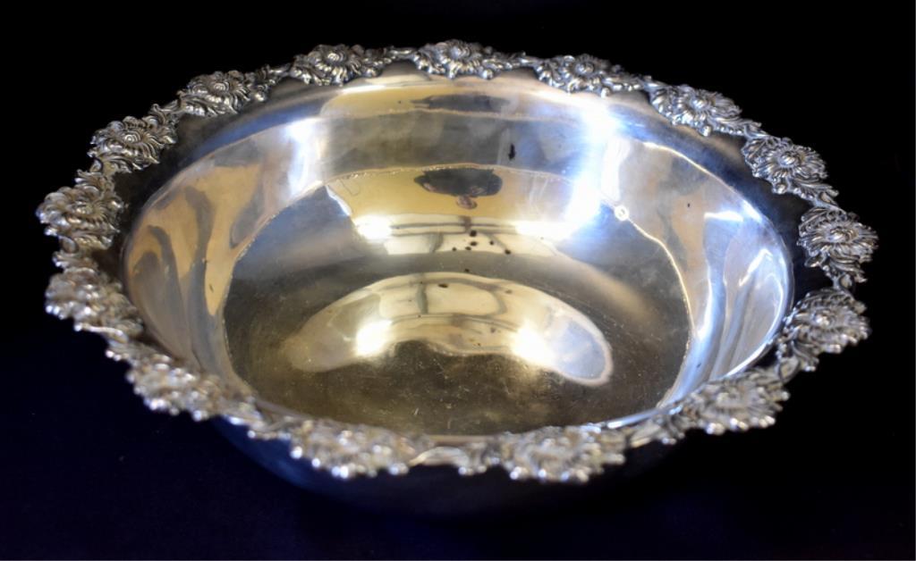 SHREVE & CO. STERLING SILVER SERVING BOWL