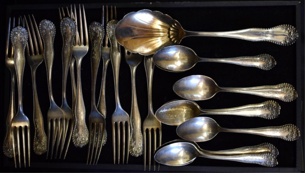 GORHAM "LANCASTER" STERLING SILVER FLATWARE