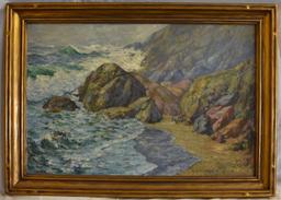 HAMMARSTROM SEASCAPE OIL PAINTING