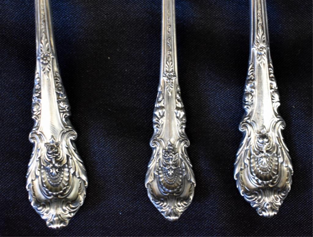 WALLACE "SIR CHRISTOPHER" STERLING FLATWARE FOR 12