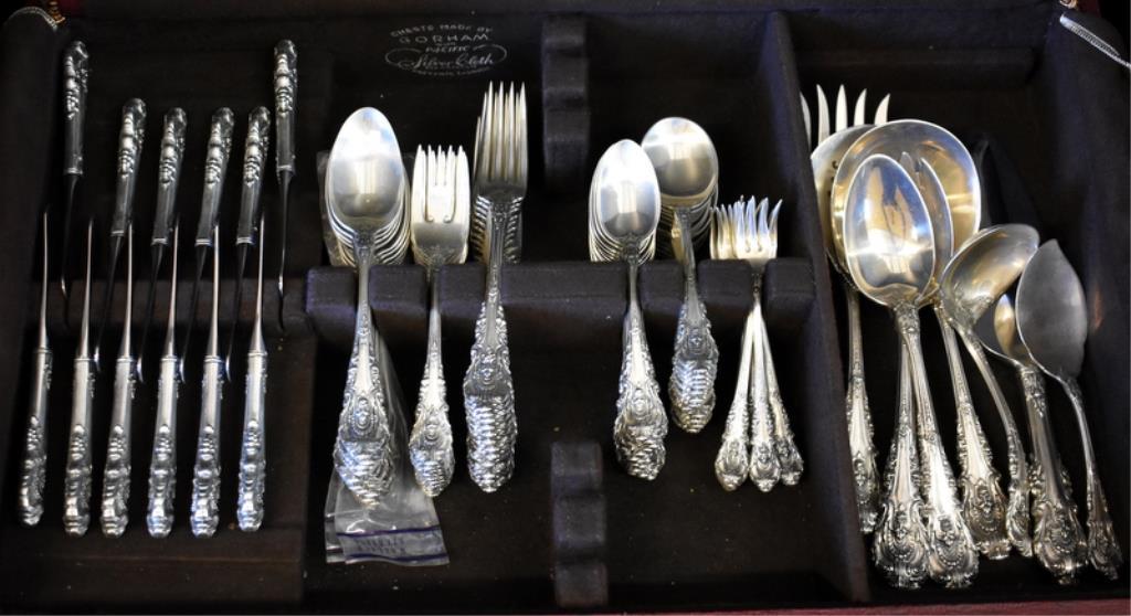 WALLACE "SIR CHRISTOPHER" STERLING FLATWARE FOR 12