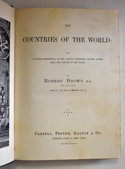 SIX VOLUME SET OF "THE COUNTRIES OF THE WORLD"