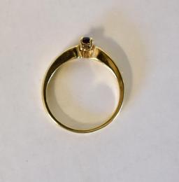 14 KARAT GOLD LADIES RING