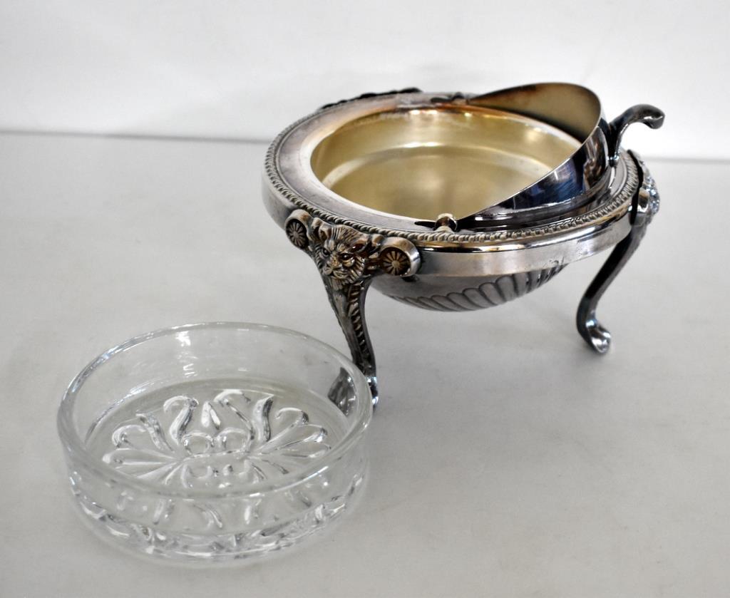 ASSORTED SILVERPLATE SERVING PIECES