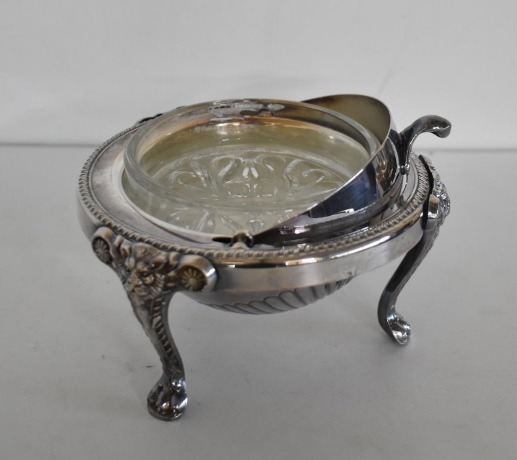 ASSORTED SILVERPLATE SERVING PIECES